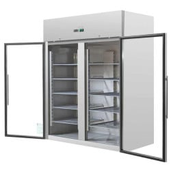 Armoire Refrigerada Positiva 2 Portas de Vidro GN2/1 - 1400 L