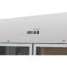 Armoire Refrigerada Positiva 1400 L 2 Portas de Vidro GN 2/1