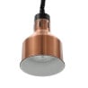 Lâmpada de Aquecimento Pro 250 W Ø 175 mm Cobreada | Dynasteel