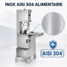 Scie à Os Pro Dynasteel 2400 mm 2200 W 380 V Inox