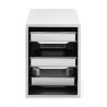 Set de 3 Tiroirs pour Meuble Plonge Profondeur 600