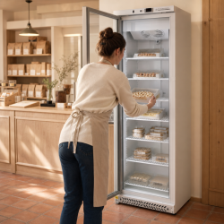 Armadura Congelamento 400 L Vidrada Frio Ventilado -18/-22°C