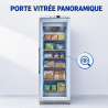Armadura Congelamento 400 L Vidrada Frio Ventilado -18/-22°C