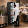 Armário Refrigerado Positivo 400 L Preto 0/+8°C