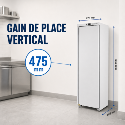 Armadura de Congelamento 380 L Frio Ventilado -18/-22 °C