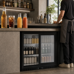 Bar Traseiro Refrigerado 208 L - 2 Portas Deslizantes