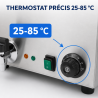 Bain-Marie Pro GN 1/1 20 L 1200 W Inox com Drenagem