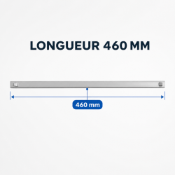 Par de Corrediças 460 mm para Mesa Refrigerada