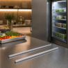 Par de Corrediças 645 mm Armário Refrigerado 1400 L
