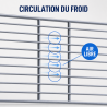 Grille para Saladette 560 x 330 mm — Prateleira Plastificada