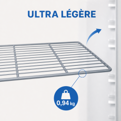 Grille para Saladette 560 x 330 mm — Prateleira Plastificada