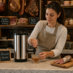 Distributeur Bebidas Isotérmico 7,5 L Inox AISI 304