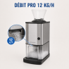 Triturador de Gelo Elétrico 12 kg/h 60 W Inox