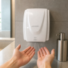 Secador de Mãos Profissional 2100 W ABS Branco — Secagem 30 s