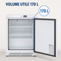 Mini Armário Refrigerado Negativo 170 L -18°C Branco