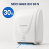 Secador de Mãos Profissional 2100 W ABS Branco — Secagem 30 s