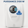 Secador de Mãos Profissional 2100 W ABS Branco — Secagem 30 s