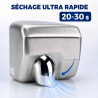 Sèche-Mains Automatique à Bec Inox 2300 W — 45 dB
