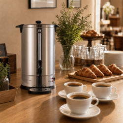 Professional Percolator 14 L 100 Cups 1650 W Stainless Steel