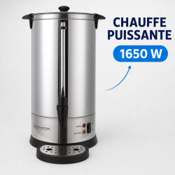 Percolateur Professionnel 14 L 100 Tasses 1650 W Inox