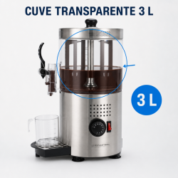 Chocolatière Professionnelle 3 L 1200 W — Thermostat 90°C