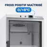 Armoire Refrigerada Positiva com Porta de Vidro 380 L 0/+8°C