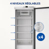 Armário Refrigerado Positivo 380 L 0/+8°C Porta Cheia