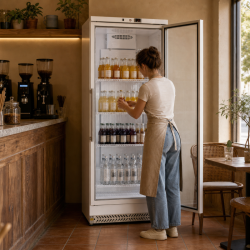 Armário Refrigerado Positivo 590 L Vidrado 0/+8°C