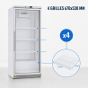 Armário Refrigerado Positivo 590 L Vidrado 0/+8°C