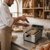 Fritadeira Profissional 10 L 3000 W Inox — Termostato