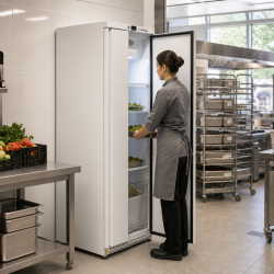 Armadura Refrigerada Positiva 590 L 0/+8°C Porta Cheia