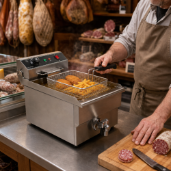 Fritadeira Profissional 13 L 3000 W com Drenagem - Inox