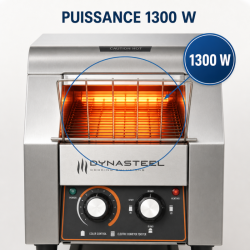 Toaster a Transportador Pro 1300 W Inox — Dynasteel