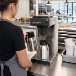 Cafeteira Profissional 2 L Inox AISI 304 — Filtro CHR