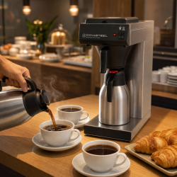 Cafeteira Profissional 2 L Inox AISI 304 — Filtro CHR