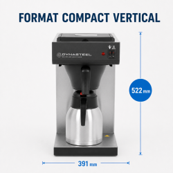 Cafeteira Profissional 2 L Inox AISI 304 — Filtro CHR