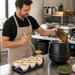 Soupière Elétrica Pro 9 L 400 W — Termostato 30-80 °C