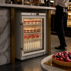 Mini Armário Refrigerado com Porta de Vidro 170 L 0/+8 °C - Dynasteel