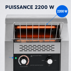 Toaster Transportador Profissional 2200 W Inox — Dynasteel