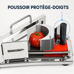Cortador de Tomates Profissional Inox — Fatiador Manual