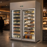 Armoire Refrigerada Positiva 1400 L 2 Portas de Vidro GN 2/1