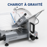 Trancheuse à Jambon Pro 220 mm 120 W à Gravité