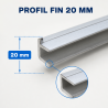 Par de Corrediças para Saladette 548 mm — Dynasteel
