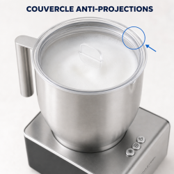 Espumador de Leite 0,4 L 650 W Inox – Dynasteel