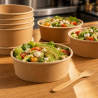 Tigela de Salada Kraft 500 ml Ø 150 mm — Lote de 300
