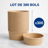 Tigela de Salada Kraft 500 ml Ø 150 mm — Lote de 300