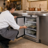Armadura Refrigerada Negativa Inox 170 L -18°C Sob Plano