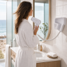 Secador de Cabelo de Parede 1100 W Branco — Hotel & Spa
