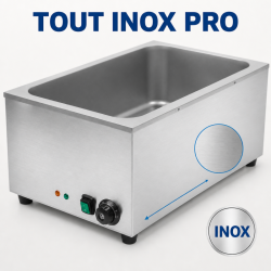 Bain-Marie Profissional GN 1/1 20 L 1200 W Inox