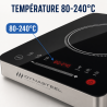 Placa de Indução Pro 2500 W — 80-240°C, Digital